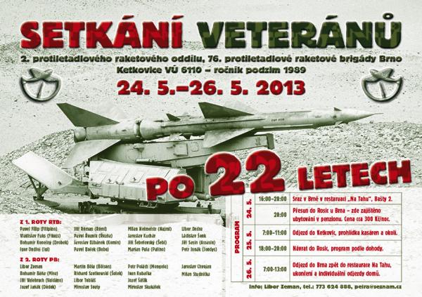 Setkání veteránú 24.–26. 5. 2013